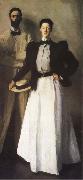 John Singer Sargent Mr and Mrs Isaac Newton Phelps Stokes painting
